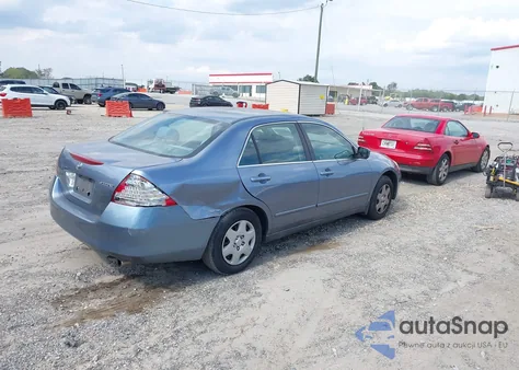2007 Honda Accord 2.4 Lx из США, поврежденный, VIN 1HGCM56427A054124